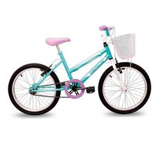 Bicicleta Aro 20 Feminina Sem Marcha Azul  - Track Bikes