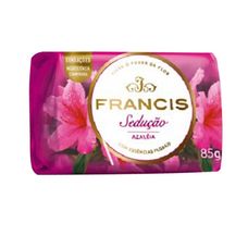 SABONETE FRANCIS SUAVE ROSA AZALEIA 85G