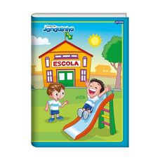 Caderno Brochura 1/4 Capa Dura Jandainha Masculino 80 Folhas - Jandaia - Capas Sortidas