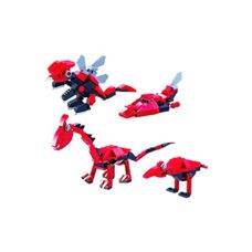 Bloco de Montar Surpresa Dino Blocks - Polibrinq