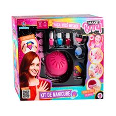 Kit Manicure Infantil Make Brinq MK55 - Polibrinq