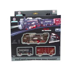 Pista de Trem Locomotiva Brinquexpresso PT01 - Polibrinq