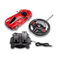 Carrinho de Controle Remoto Speed X Vermelho - Multikids
