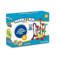 Pista de Montar Marble Run Race Set 76 Peças - Multikids