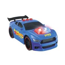 Carro Hot Wheels Speed Power Azul com Luz e Som - Multikids