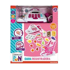 Brinquedo Creative Fun Caixa Registradora Com Carrinho - Multikids