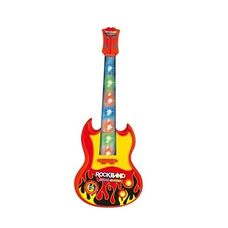 Guitarra Infantil Com Luz e Som - Pais & Filhos