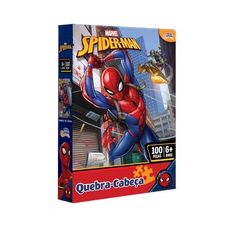 Quebra-Cabeça Homem Aranha 100 Peças - Toyster