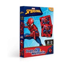 Jogo da Memória Homem Aranha 24 Pares - Toyster