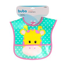 Babador com Bolso Pega Migalhas Girafa - Buba
