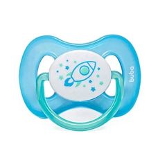 Chupeta Comfort Brilha no Escuro Foguete Tamanho 2 - Buba