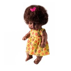 Boneca Luryan Menina Fashion Negra - Nova Toys