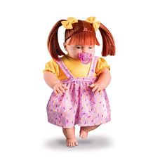 Boneca Beneditas Cabelo Ruivo Liso - Nova Toys