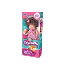 Boneca As Ditinhas Negra Cabelo Crespo - Nova Toys
