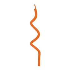 Vela Espiral Neon Com 18 Unidades - Silver Festas