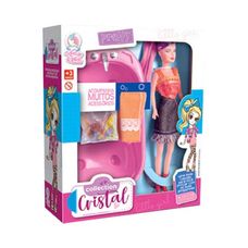 Boneca Collection Cristal Banheira Pretty - Lua de Cristal