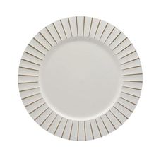 Sousplat Plissê 33cm Branco - Paramount