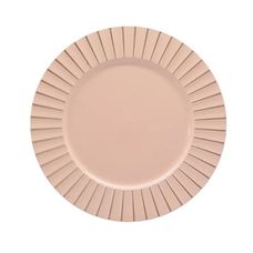 Sousplat Plissê 33cm Rose - Paramount