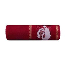 TOALHA BANHO 68X135 NATALINA PAPAI NOEL LACA