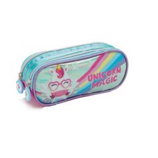 Estojo Infantil Feminino Unicorn Magic ES1432 - Denlex