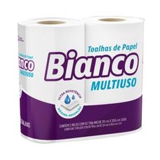 Toalha de Papel Mili Bianco 110 Folhas 2 Unidades