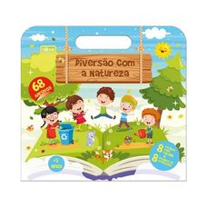 Cartilha de Atividades Maleta Natureza Aprender, Brincar e Colorir 8 Folhas - Tilibra