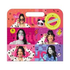 Álbum Para Colorir Maleta Luluca 8 Folhas - Tilibra