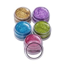 KIT PINTURA FACIAL GLITTER CREMOSO LIGHT 5 CORES