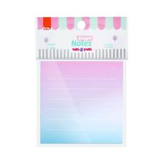 Bloco Adesivo BRW 76X76mm Tutti Frutti Pautado 50 Folhas