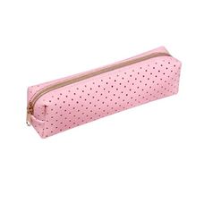 Estojo Perfurado 1 Zíper Rosa Pastel - BRW