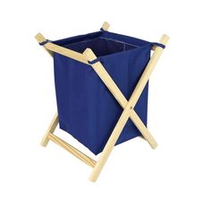 Cesto Multiuso Dobrável Azul Marinho - Bel Fix