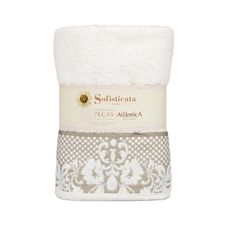 Toalha de Banho 70x130cm Zaya Off White - Toalhas Atlântica