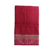 Toalha de Banho 70x130cm Zaya Bordô - Toalhas Atlântica