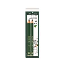 Lápis Grafite Castell 9000 6B Com 4 Unidades - Faber-Castell