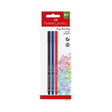 Caneta Fine Pen Pop 0.4mm Com 3 Cores - Faber-Castell