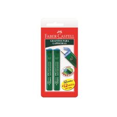 Grafite Polymer HB 0.7mm Cartela Com 2 Unidades - Faber-Castell