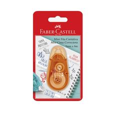 Mini Fita Corretiva 5mmx6m Cores Sortidas - Faber-Castell