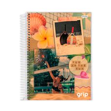 Caderno Espiral Universitário Capa Dura 20x1 Grip 320 Folhas - Jandaia - Capas Sortidas