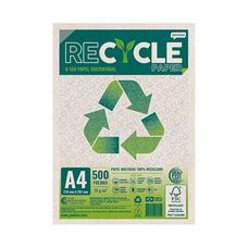 Papel Sulfite A4 Reciclado Recicle Jandaia 500 Folhas 75 g/m²