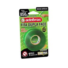 FITA DUPLA FACE MASSA ACRILICA 19MMX2M