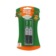 MINA DE GRAFITE HB 0.7MM BLISTER/2 TUBOS