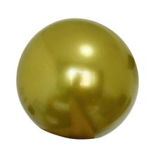 Bola Lisa 30cm Dourado - Futgol Brinquedos