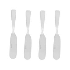 Conjunto Com 4 Espátulas de Aço Inox - Wolff