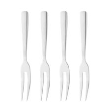 Conjunto Com 4 Garfos de Aco Inox Para Aperitivo - Wolff