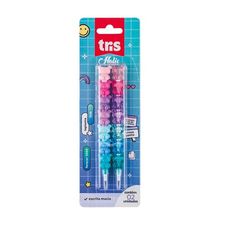 Lapiseira Tris Link Holic Forever 2000 1,2mm Com 2 Unidades