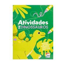 LIVRO ATIVIDADES DE DINOSSAUROS: VOL.4 VERDE
