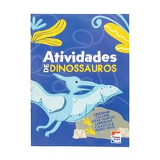 LIVRO ATIVIDADES DE DINOSSAUROS: VOL.3 ROSA