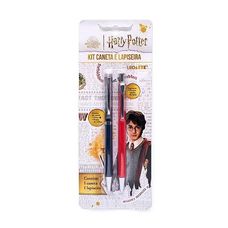 Kit Office Harry Potter 1 Caneta e 1 Lapiseira - Leo Arte