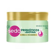 Máscara de Tratamento Força & Crescimento Seda Prebióticos + Biotina 300g