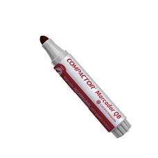 Marcador Para Quadro Branco QB Sortido - Compactor